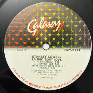 Stanley Cowell ‎– Talkin' 'Bout Love LP (NM) - schallplattenparadis