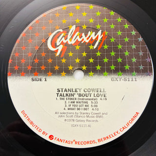 Stanley Cowell ‎– Talkin' 'Bout Love LP (NM) - schallplattenparadis