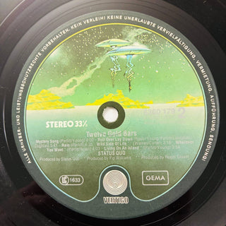 Status Quo ‎– 12 Gold Bars LP (NM) - schallplattenparadis