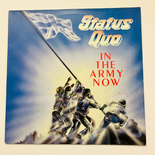 Status Quo ‎– In The Army Now LP mit OIS (VG+) - schallplattenparadis