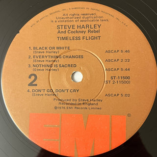 Steve Harley And Cockney Rebel ‎– Timeless Flight LP mit OIS (NM) - schallplattenparadis