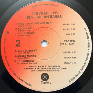 Steve Miller Band ‎– Fly Like An Eagle LP (NM) - schallplattenparadis