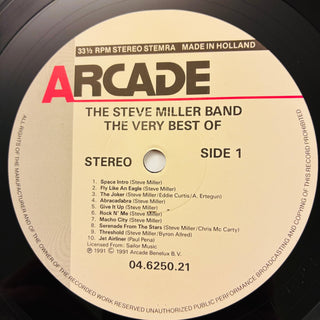 Steve Miller Band – The Very Best Of The Steve Miller Band LP mit OIS (NM) - schallplattenparadis
