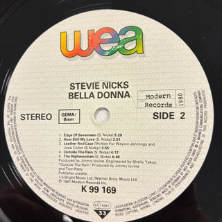 Stevie Nicks – Bella Donna LP (NM) - schallplattenparadis