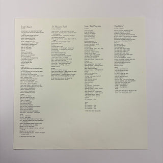 Stevie Nicks ‎– The Wild Heart LP mit OIS und Beiblatt (VG+) - schallplattenparadis