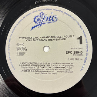 Stevie Ray Vaughan And Double Trouble ‎– Couldn't Stand The Weather LP (NM) - schallplattenparadis