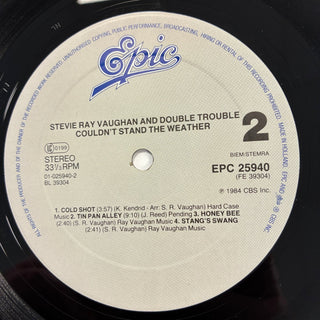 Stevie Ray Vaughan And Double Trouble ‎– Couldn't Stand The Weather LP (NM) - schallplattenparadis