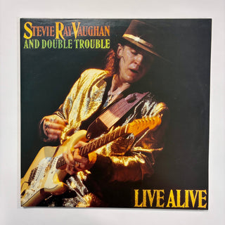 Stevie Ray Vaughan And Double Trouble – Live Alive Doppel LP (NM) - schallplattenparadis