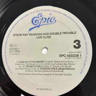 Stevie Ray Vaughan And Double Trouble – Live Alive Doppel LP (NM) - schallplattenparadis