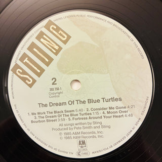 Sting ‎– The Dream Of The Blue Turtles LP mit OIS (NM) - schallplattenparadis