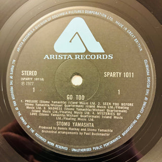 Stomu Yamashta's Go ‎– Go Too LP mit OIS (NM) - schallplattenparadis