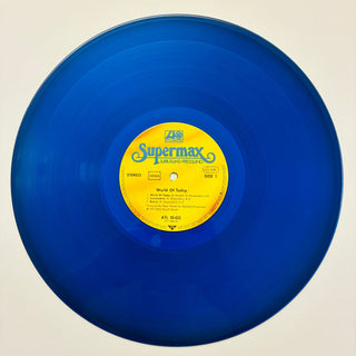 Supermax – World Of Today - Blue Vinyl - LP (VG+) - schallplattenparadis