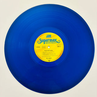 Supermax – World Of Today - Blue Vinyl - LP (VG+) - schallplattenparadis