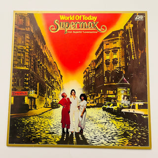 Supermax ‎– World Of Today - Blue Vinyl (VG+) - schallplattenparadis