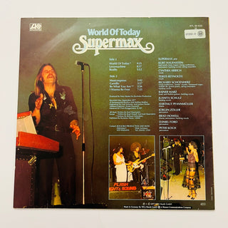 Supermax ‎– World Of Today - Blue Vinyl (VG+) - schallplattenparadis