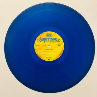 Supermax ‎– World Of Today - Blue Vinyl (VG+) - schallplattenparadis