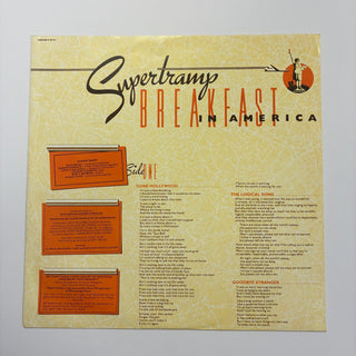 Supertramp ‎– Breakfast In America LP mit OIS (NM) - schallplattenparadis