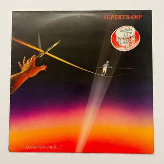 Supertramp ‎– "...Famous Last Words..." LP mit OIS (NM) - schallplattenparadis