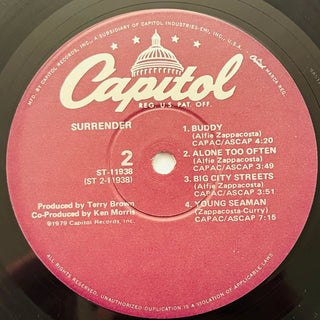 Surrender – Surrender LP mit OIS (VG+) - schallplattenparadis