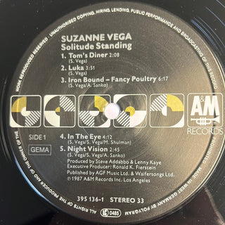 Suzanne Vega ‎– Solitude Standing LP mit OIS (NM) - schallplattenparadis