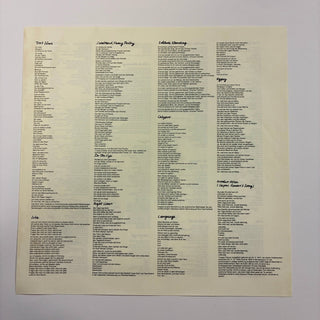 Suzanne Vega ‎– Solitude Standing LP mit OIS (NM) - schallplattenparadis