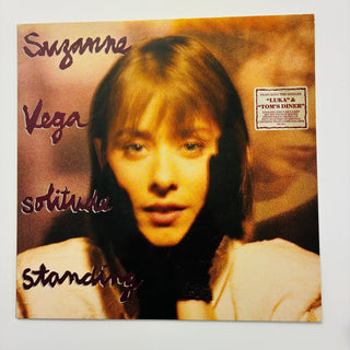 Suzanne Vega ‎– Solitude Standing LP mit OIS und Beiblatt (NM) - schallplattenparadis