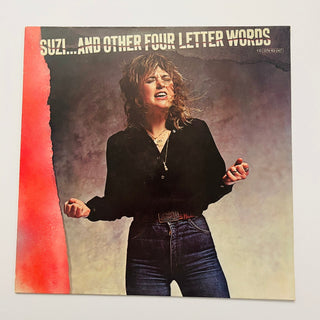 Suzi Quatro ‎– Suzi... And Other Four Letter Words LP mit OIS (NM) - schallplattenparadis