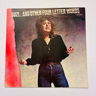 Suzi Quatro ‎– Suzi... And Other Four Letter Words LP (VG+) - schallplattenparadis