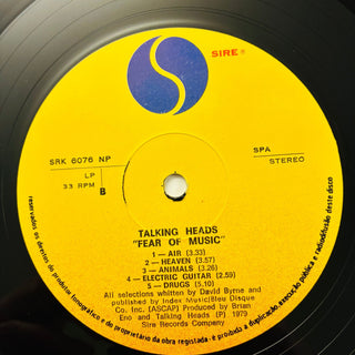 Talking Heads – Fear Of Music LP (NM) - schallplattenparadis