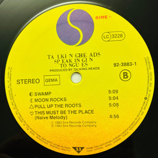 Talking Heads – Speaking In Tongues LP mit OIS (NM) - schallplattenparadis