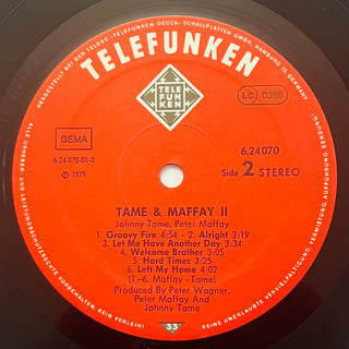 Tame & Maffay ‎– Tame & Maffay 2 LP mit OIS (NM) - schallplattenparadis