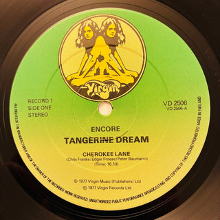 Tangerine Dream ‎– Encore Doppel LP (VG+) - schallplattenparadis