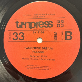 Tangerine Dream ‎– Poland (The Warsaw Concert) Doppel LP (NM) - schallplattenparadis
