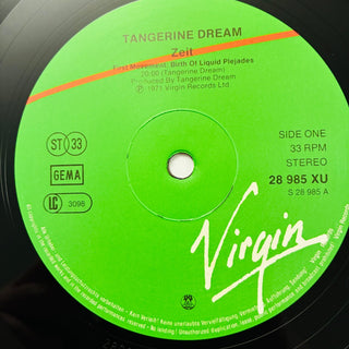 Tangerine Dream – Zeit Doppel LP (NM) - schallplattenparadis