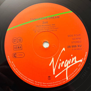 Tangerine Dream – Zeit Doppel LP (NM) - schallplattenparadis
