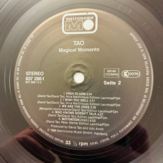 Tao ‎– Magical Moments LP mit OIS (NM) - schallplattenparadis