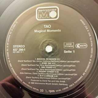 Tao ‎– Magical Moments LP mit OIS (NM) - schallplattenparadis