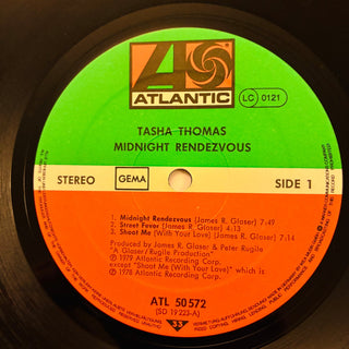 Tasha Thomas – Midnight Rendezvous LP (VG+) - schallplattenparadis