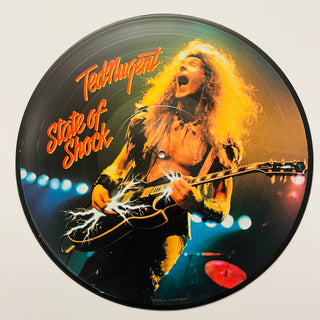 Ted Nugent ‎– State Of Shock - Limited Edition - Picture Disc (VG+) - schallplattenparadis