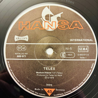 Telex – Moskow Diskow Maxi - Single (VG+) - schallplattenparadis