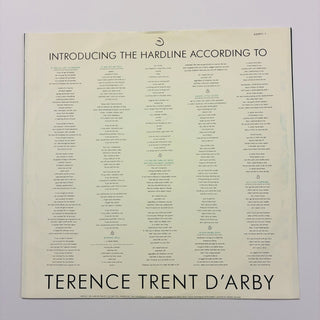 Terence Trent D'Arby – Introducing The Hardline According To Terence Trent D'Arby LP mit OIS (NM) - schallplattenparadis