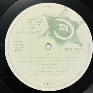 Terence Trent D'Arby – Introducing The Hardline According To Terence Trent D'Arby LP mit OIS (NM) - schallplattenparadis