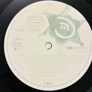 Terence Trent D'Arby – Introducing The Hardline According To Terence Trent D'Arby LP mit OIS (NM) - schallplattenparadis