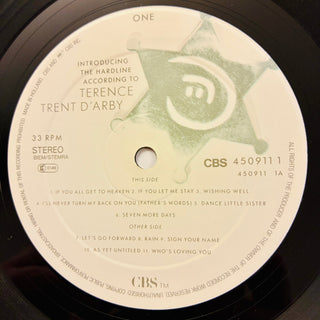 Terence Trent D'Arby – Introducing The Hardline According To Terence Trent D'Arby LP mit OIS (NM) - schallplattenparadis