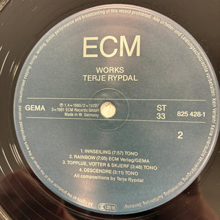 Terje Rypdal ‎– Works LP (NM) - schallplattenparadis