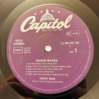 Terry Reid ‎– Rogue Waves LP mit OIS (VG+) - schallplattenparadis