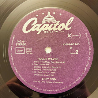 Terry Reid ‎– Rogue Waves LP mit OIS (VG+) - schallplattenparadis