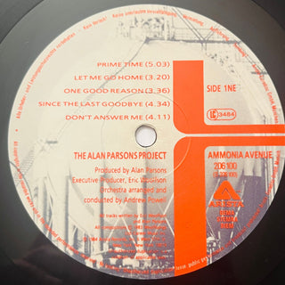 The Alan Parsons Project – Ammonia Avenue LP mit OIS (VG+) - schallplattenparadis