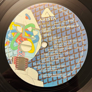 The Alan Parsons Project ‎– I Robot LP (VG+) - schallplattenparadis