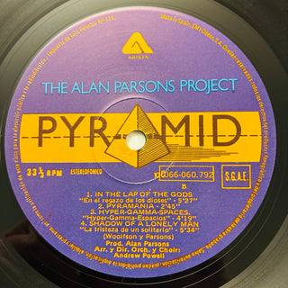 The Alan Parsons Project – Pyramid LP mit OIS (NM) - schallplattenparadis